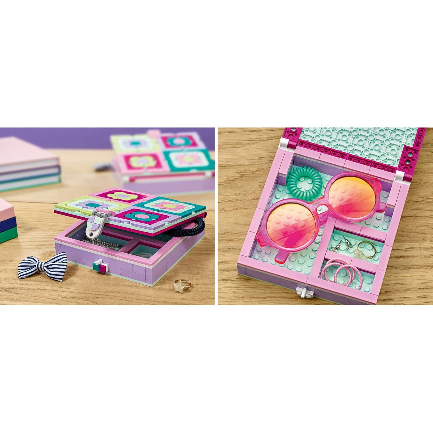 Конструктор LEGO DOTS Шкатулка для драгоценностей блочный - фото 9