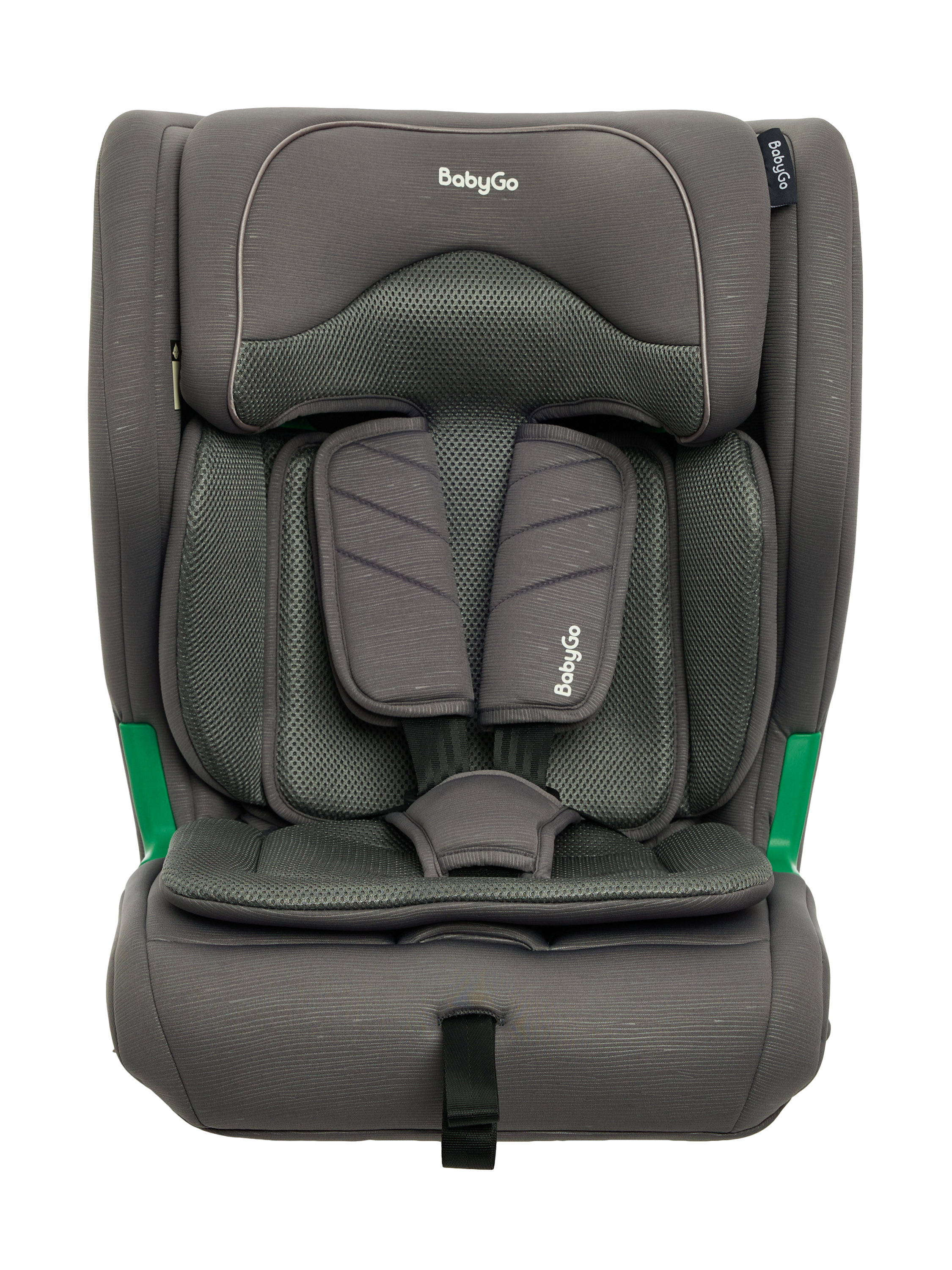 Автокресло BabyGo Flex Isofix 0+/1/2/3 (0-36 кг) серый - фото 2