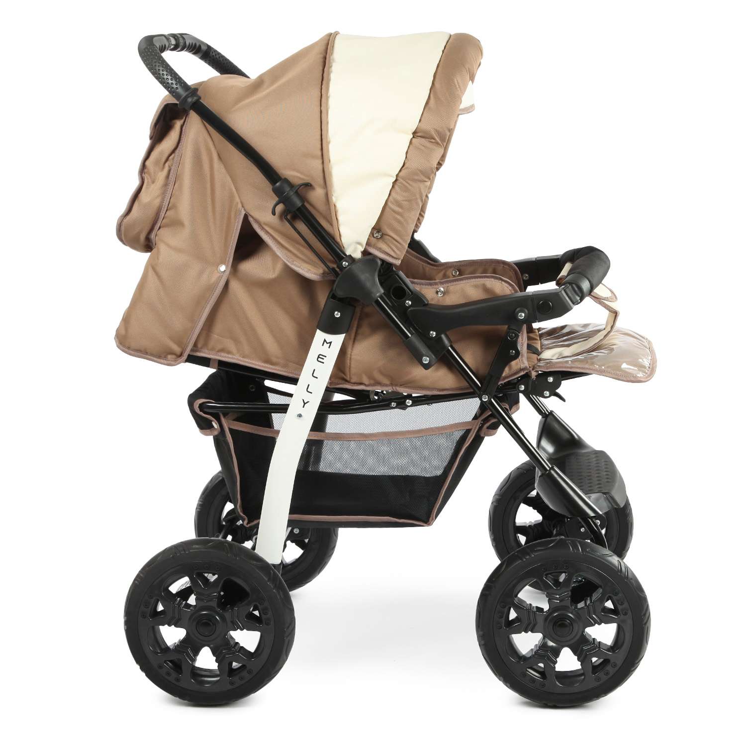 Коляска трансформер Babyton Melly Brown - фото 4