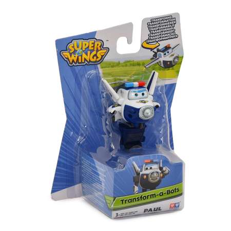 Автомобиль Super Wings Мини-трансформер Пол