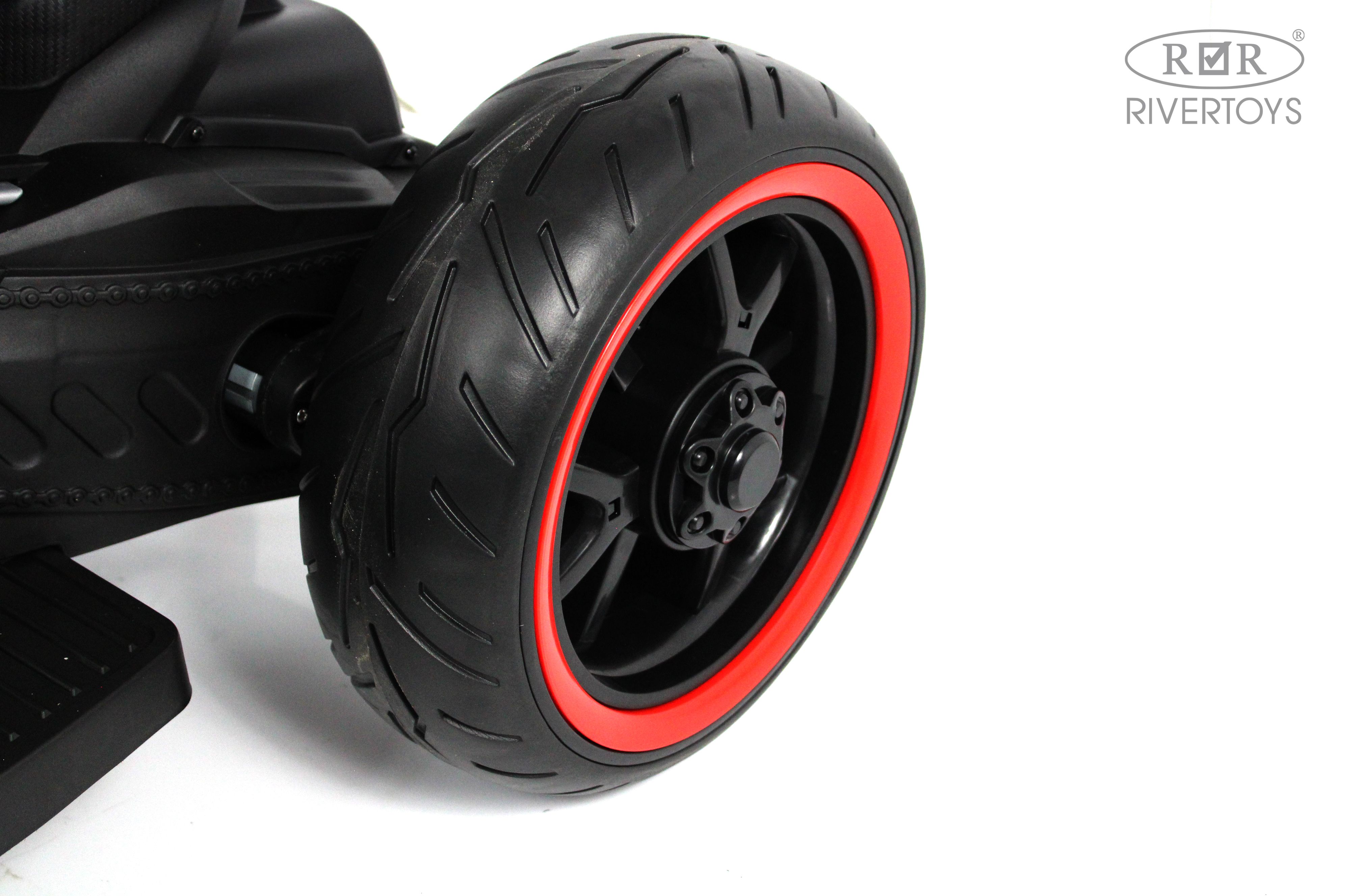 Электромобиль RIVERTOYS C005MC-RED - фото 9