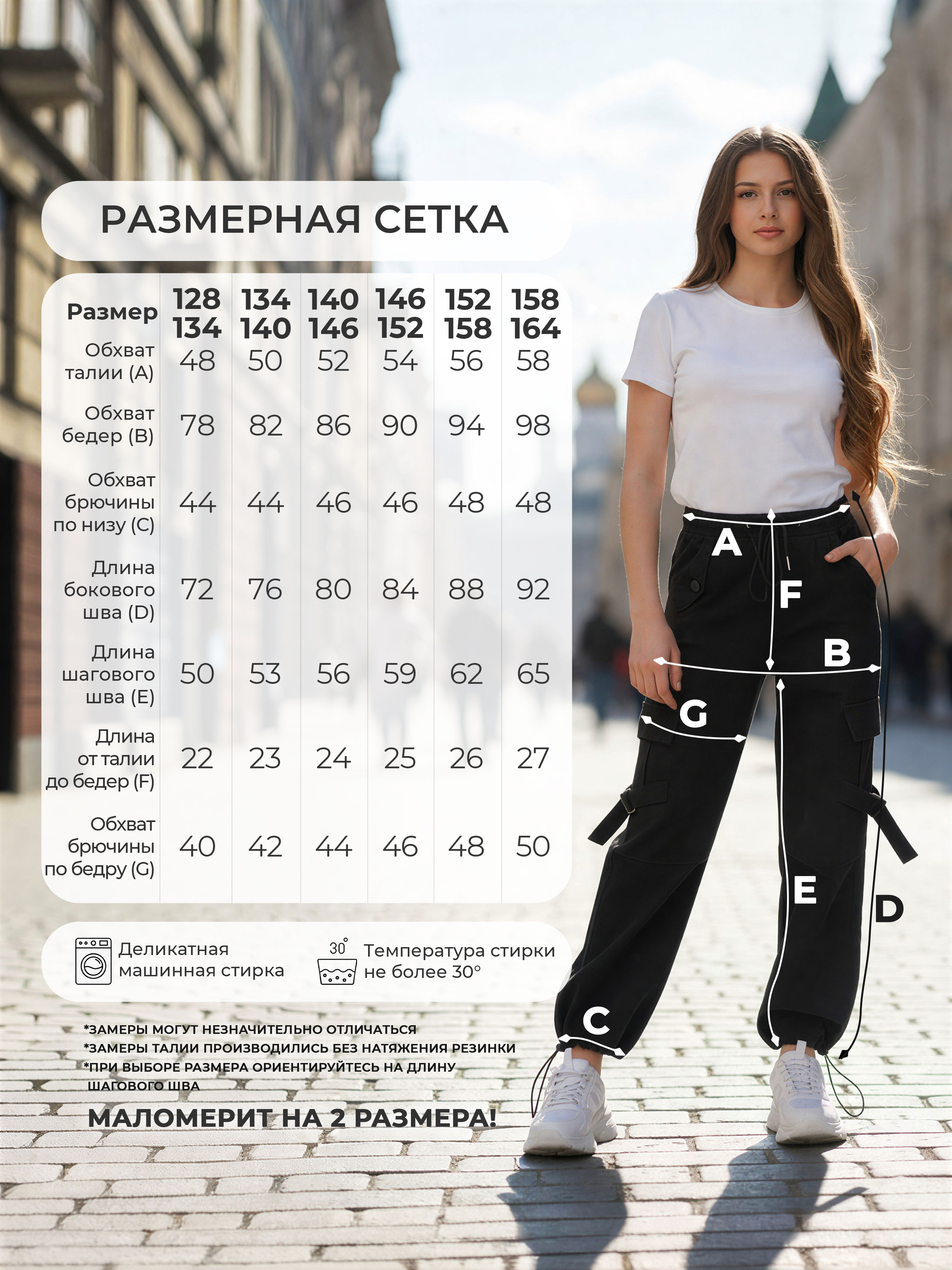 Брюки СИНИЙ МИР FULCCK9320-D39 - фото 3