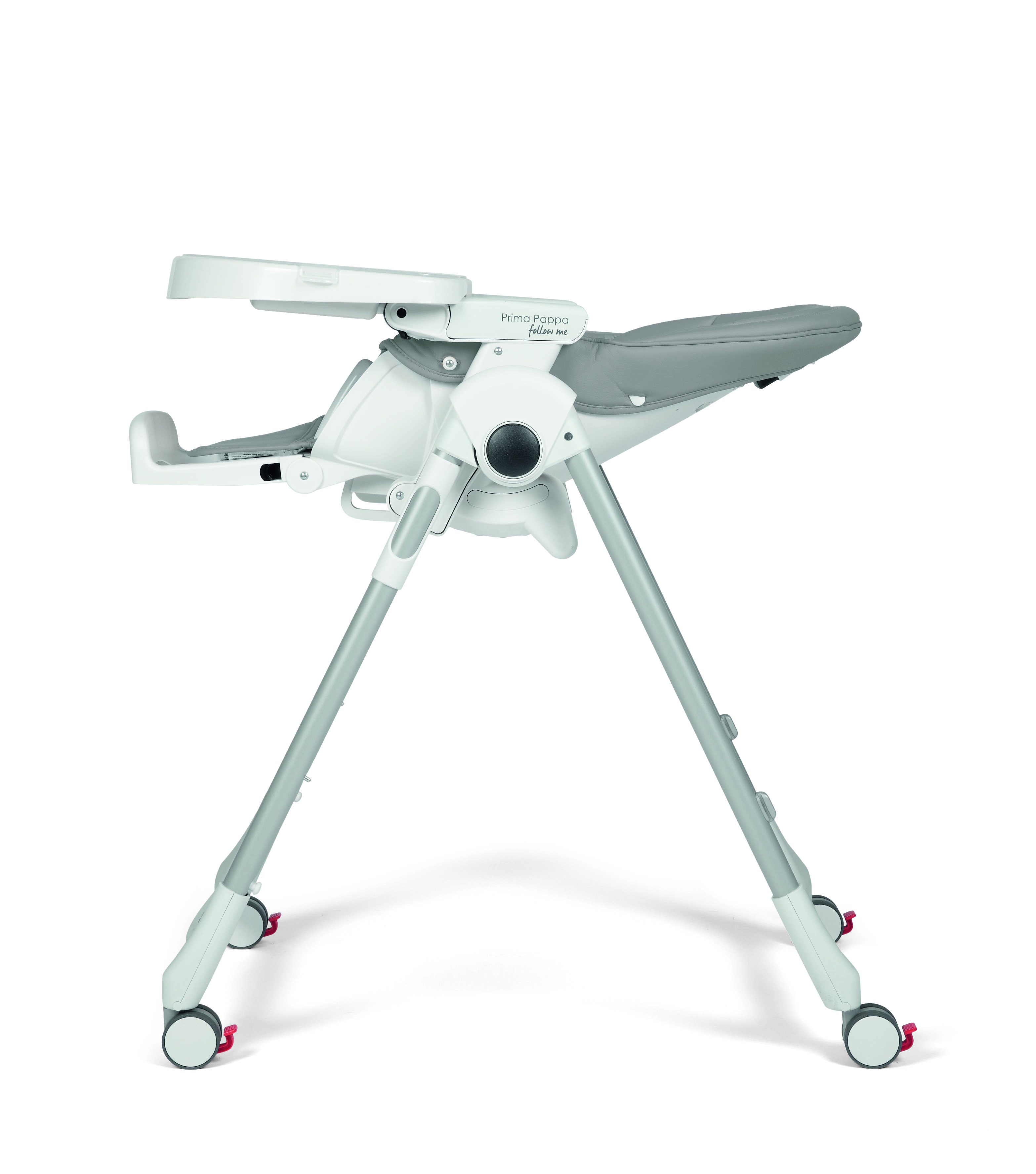 Стульчик для кормления Peg-Perego Prima Pappa Follow Me Plus серый - фото 22