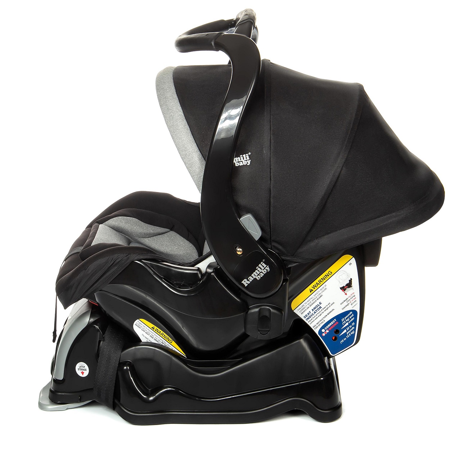 Автокресло Ramili Baby Isofix 0 (0 -13 кг) - фото 11