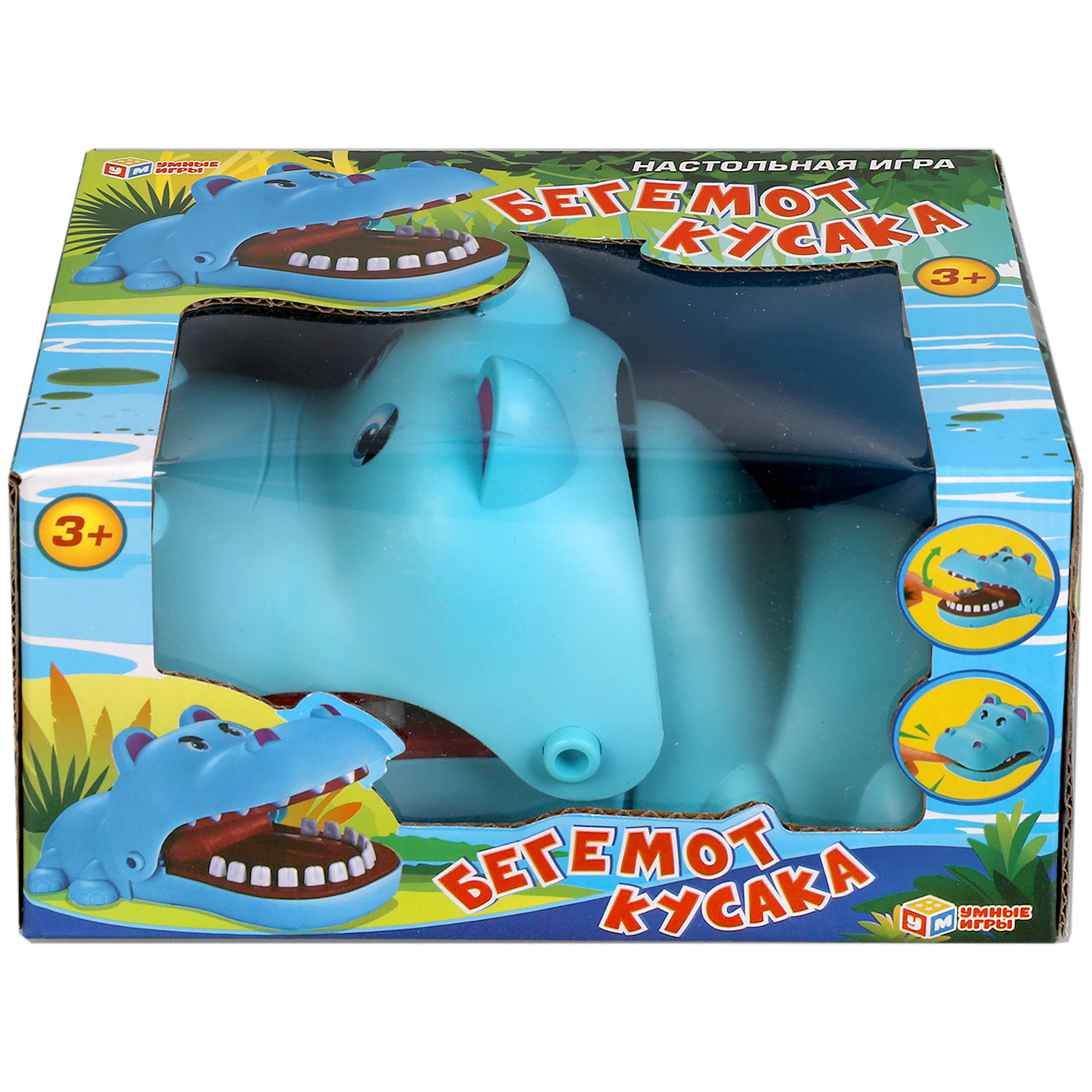 Настольная игра Умные игры Бегемот-кусака - фото 2