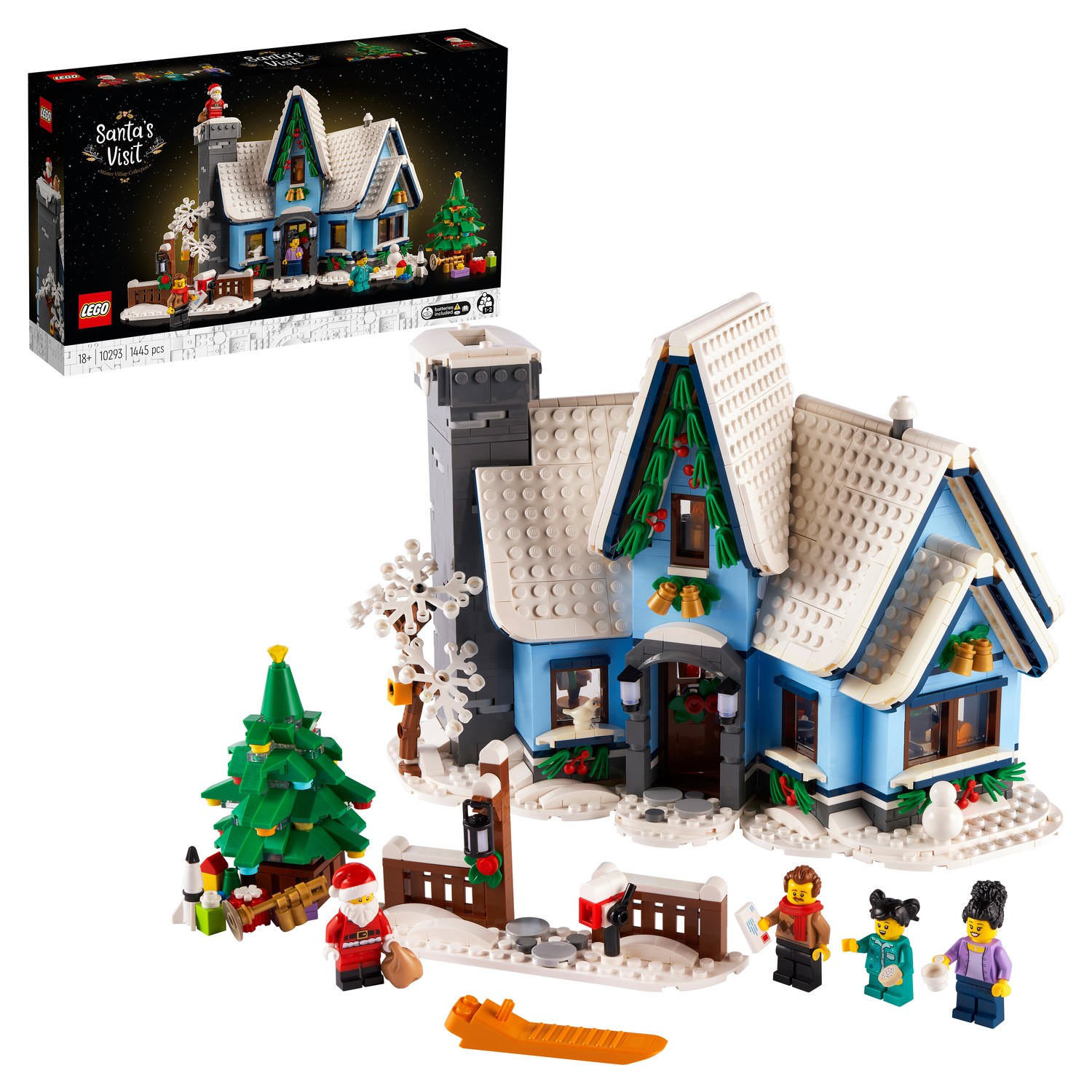 Конструктор LEGO Icons В ожидании Санты блочный - фото 1