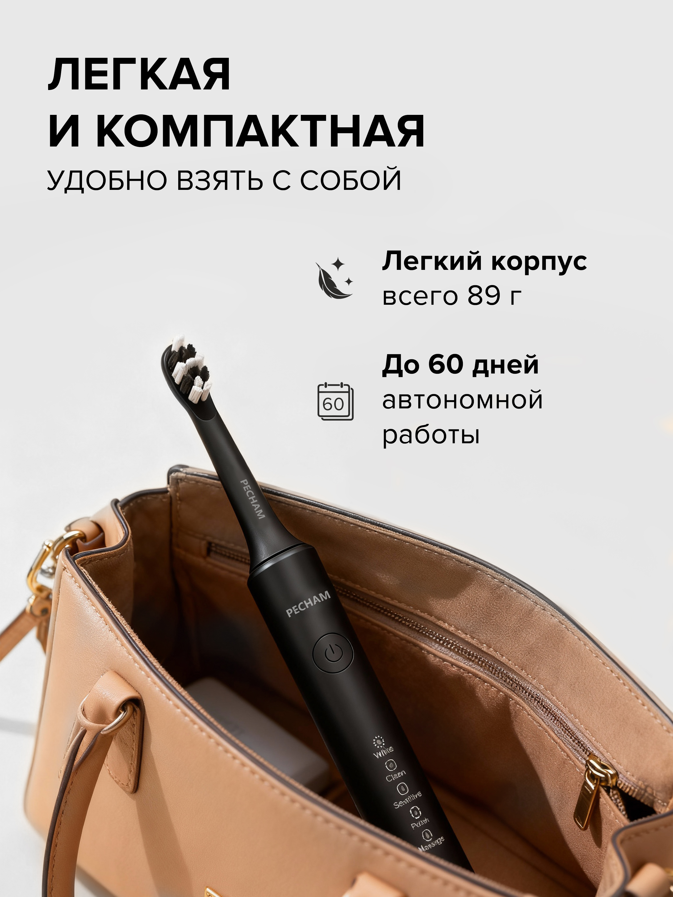 Зубная щетка электрическая PECHAM - фото 8