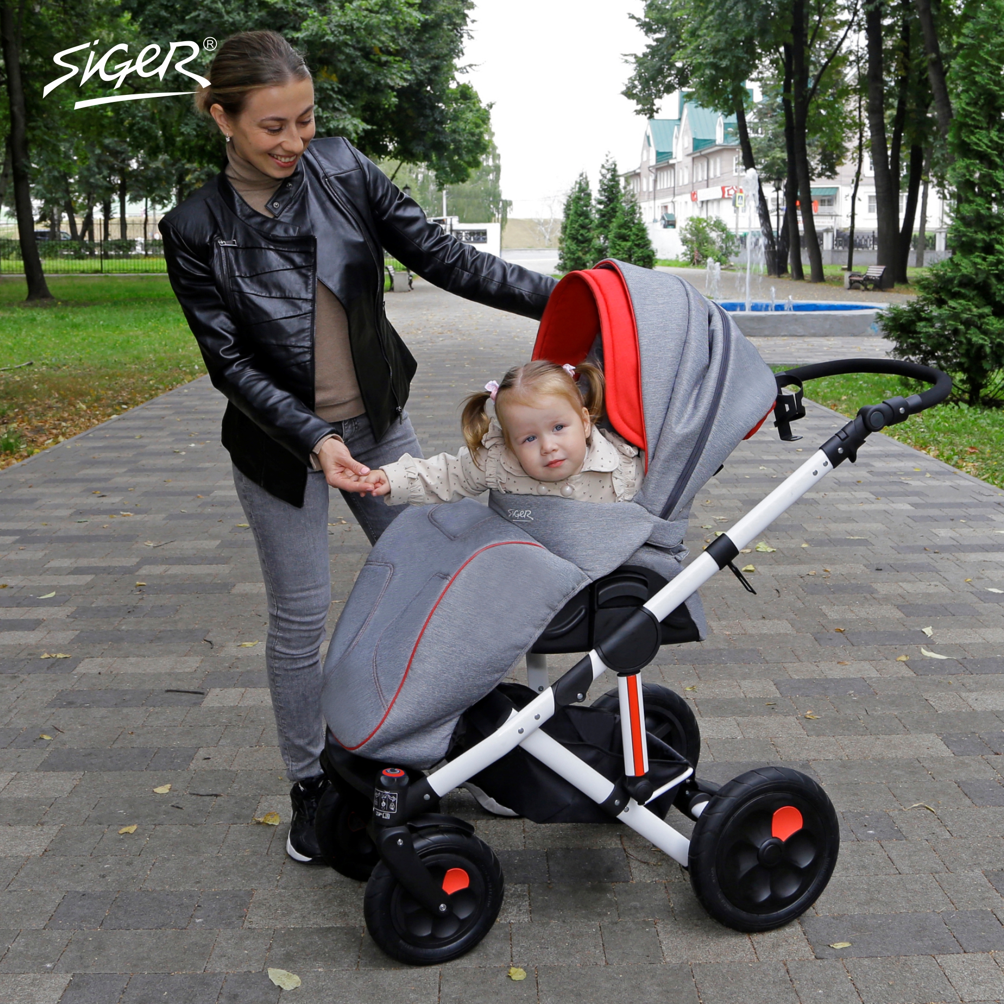 Коляска 2в1 SIGER Marco - фото 13