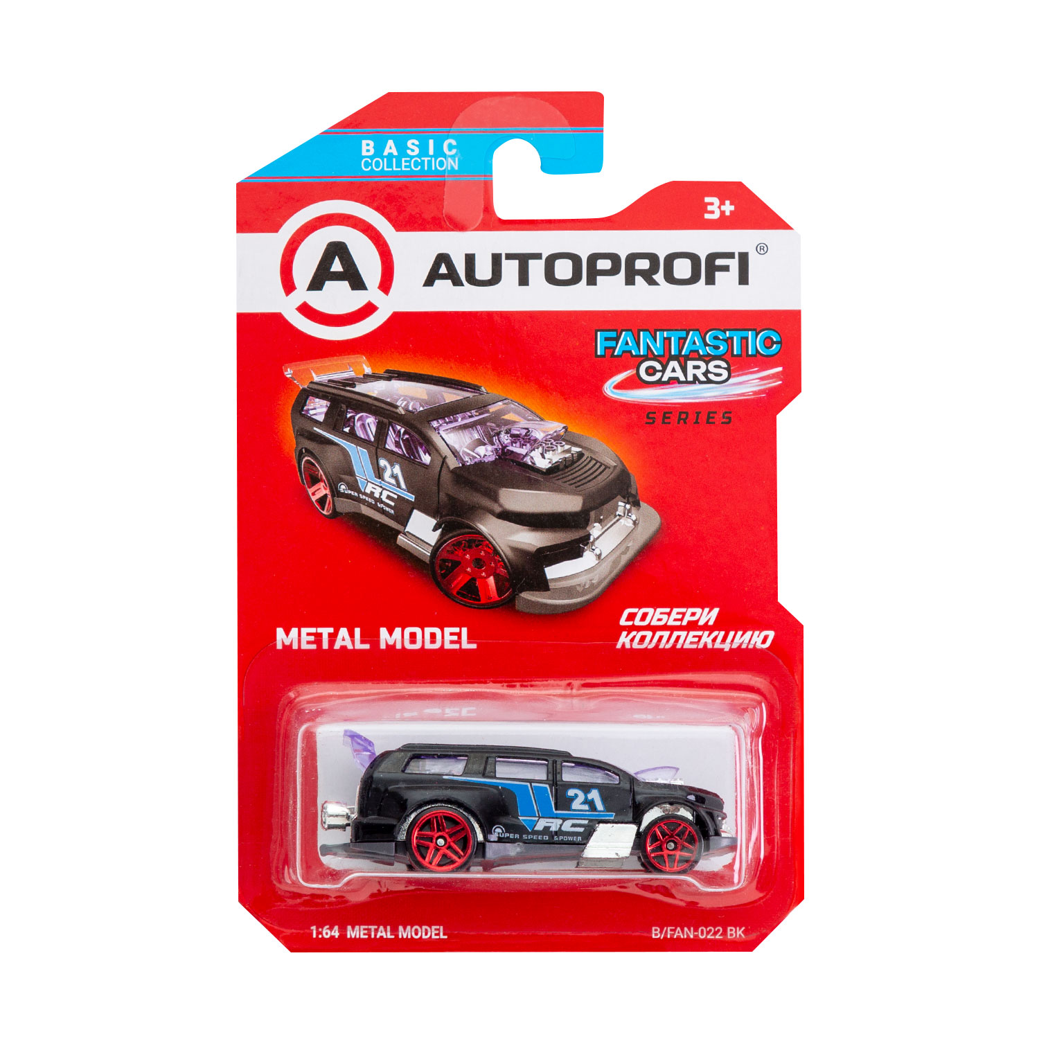 Автомобиль Autoprofi 1:64 в ассортименте CAR-BASIC-01-FAN - фото 23