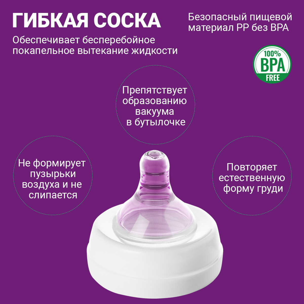 Молокоотсос Otto Baby электронный и ручной 2в1 + бутылочка с соской + 10 пакетов для молока OTB-5212 - фото 6