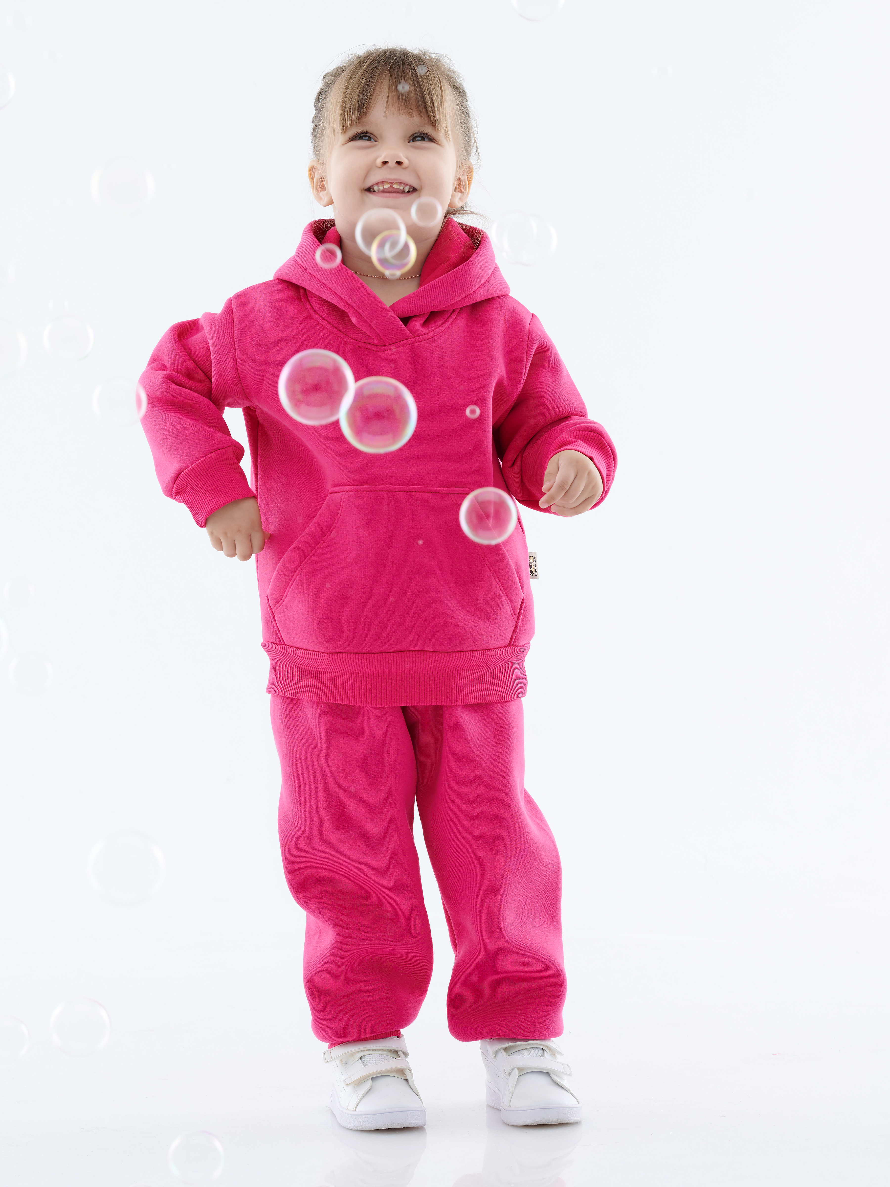 Костюм спортивный КрутышОк Т-057 фуксия - фото 12