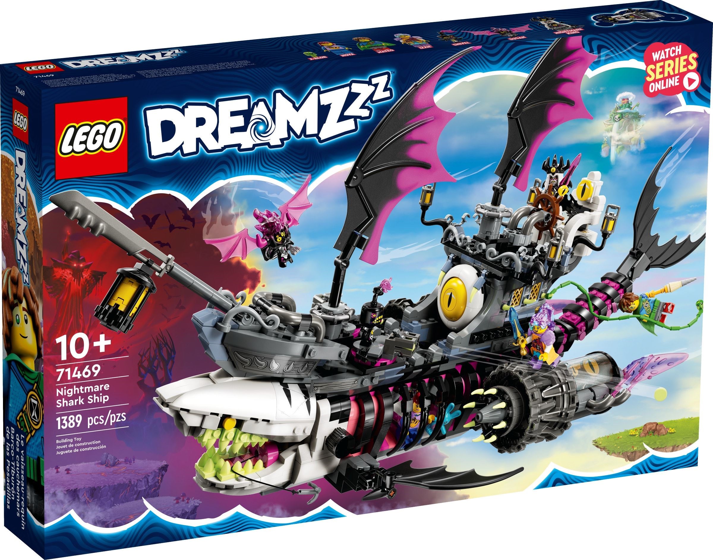 Конструктор LEGO DREAMZzz 71469 1389 дет. - фото 1