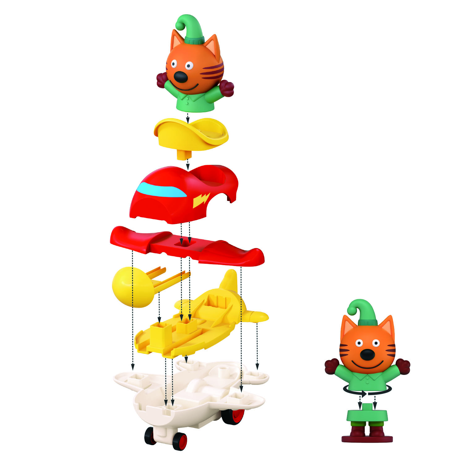 Конструктор SLUBAN Компот на спортивной машине - фото 5