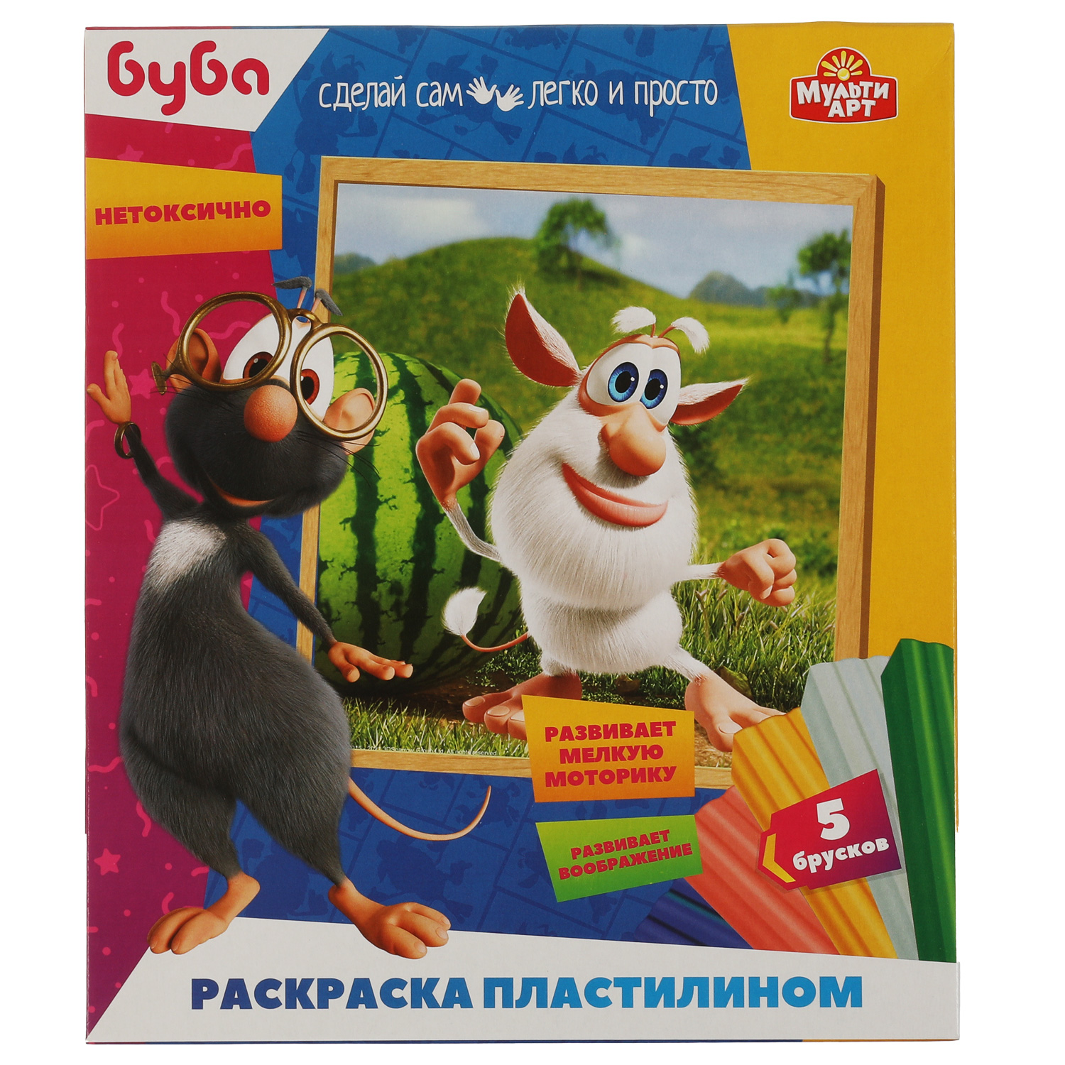 Пластилин МультиАРТ - фото 1