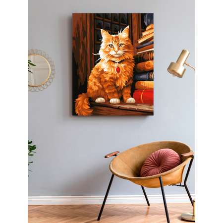 Картина по номерам Art on Canvas Мудрый кот в ассортименте