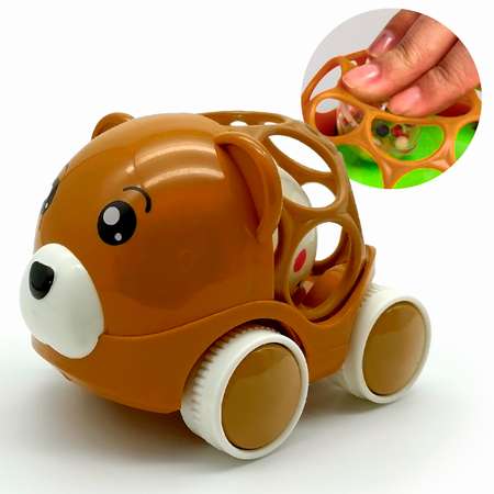 Игрушка Bondibon погремушка Машинка-Погремушка