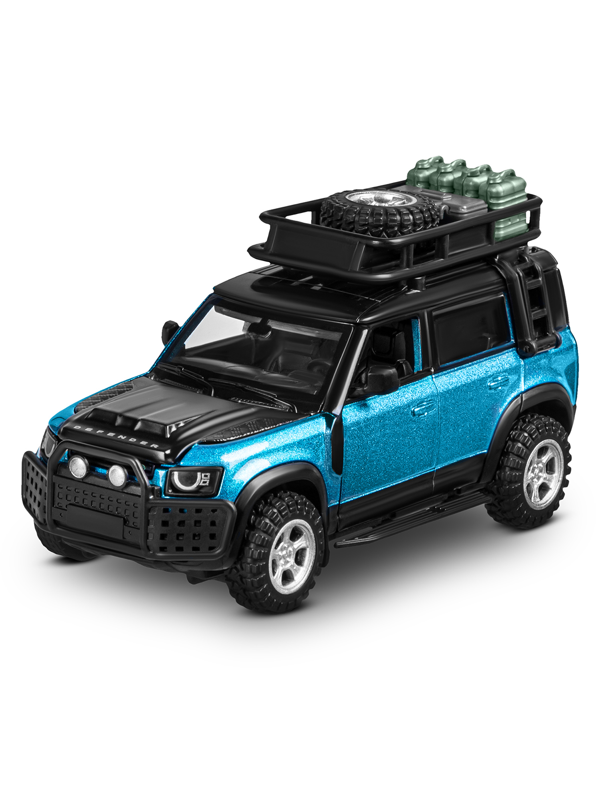 Автомобиль АВТОпанорама Land Rover Defender 110 Сборная модель 1:43 JB1251721 - фото 18