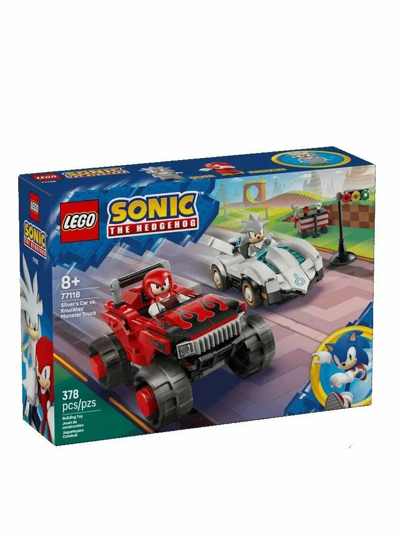 Конструктор LEGO Sonic the Hedgehog Автомобиль Сильвера 378 дет. - фото 8