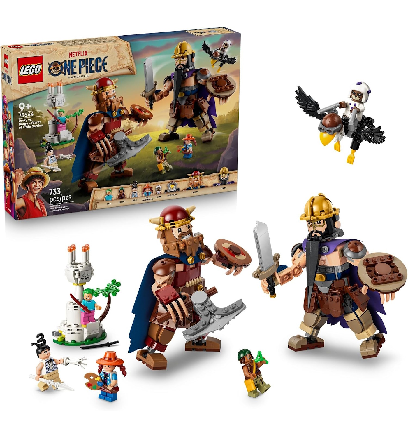 Конструктор LEGO One Piece Дорри против Броги 733 дет. - фото 1