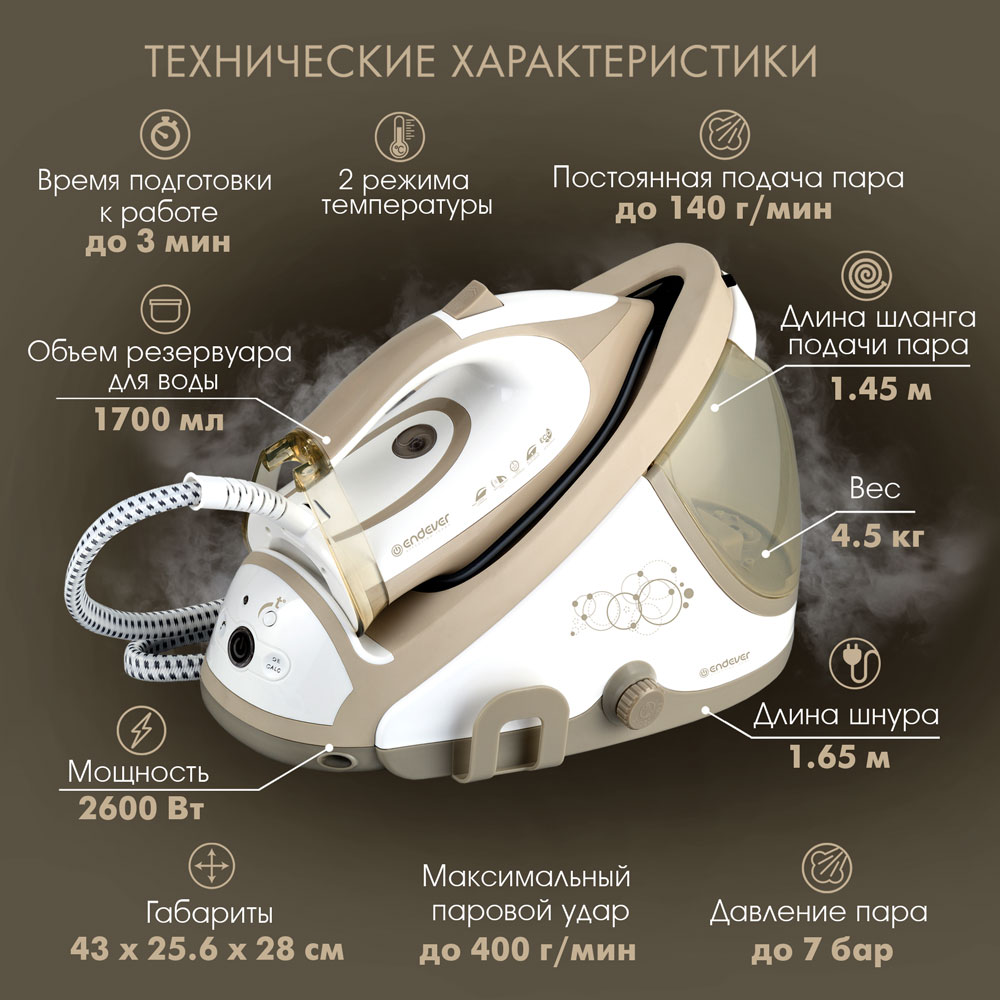 Парогенератор с бойлером ENDEVER Delta-400 - фото 2