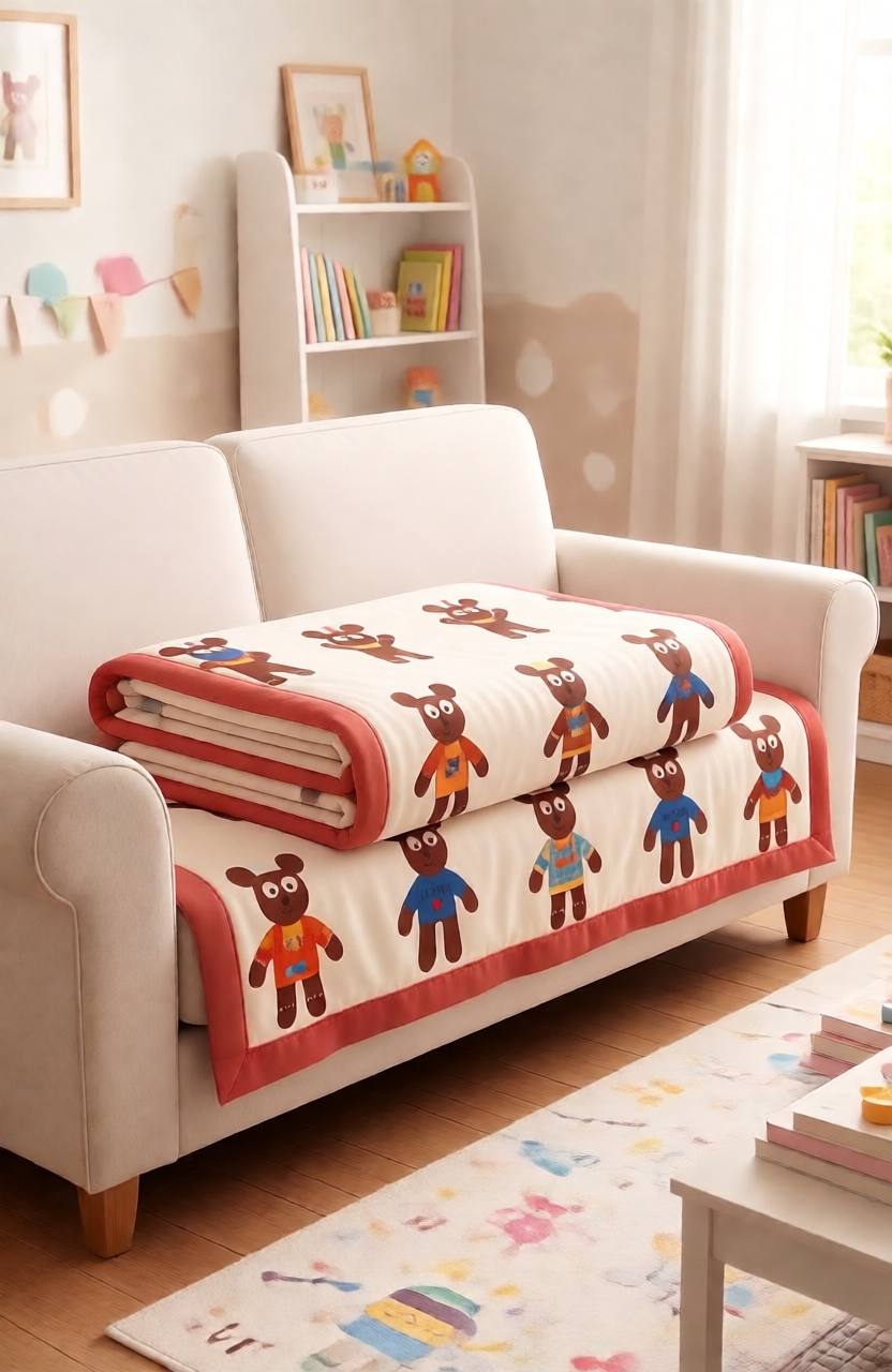 Изображение товара Детское покрывало PRIVE KIDS 110x150 см хлопок двустороннее