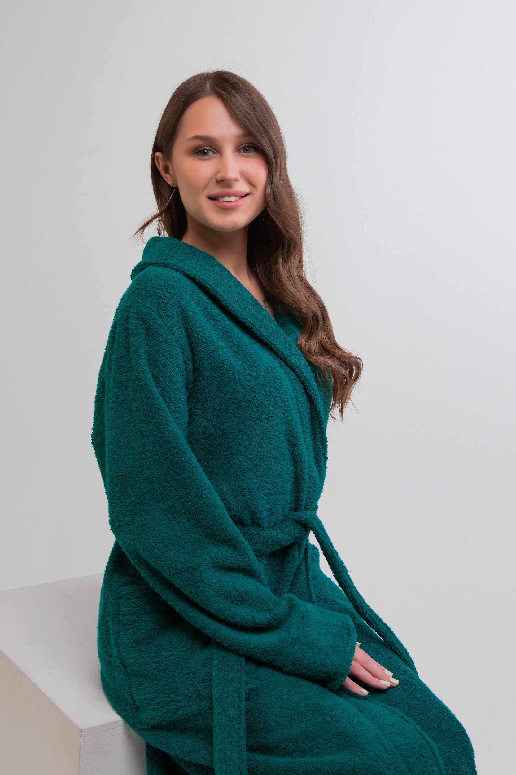 Халат BIO-TEXTILES HMWSH/изумр - фото 4