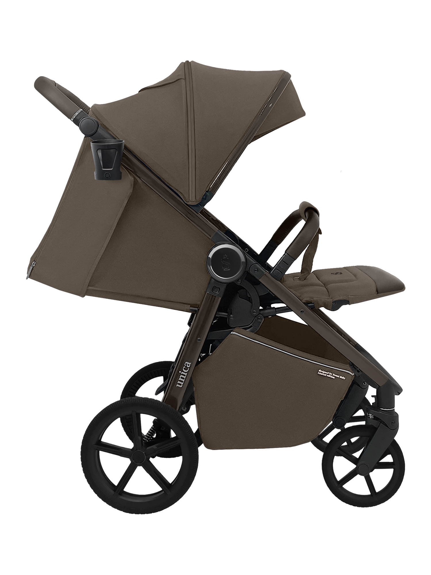 Коляска прогулочная Sweet Baby Unica Dark Beige бежевый - фото 17