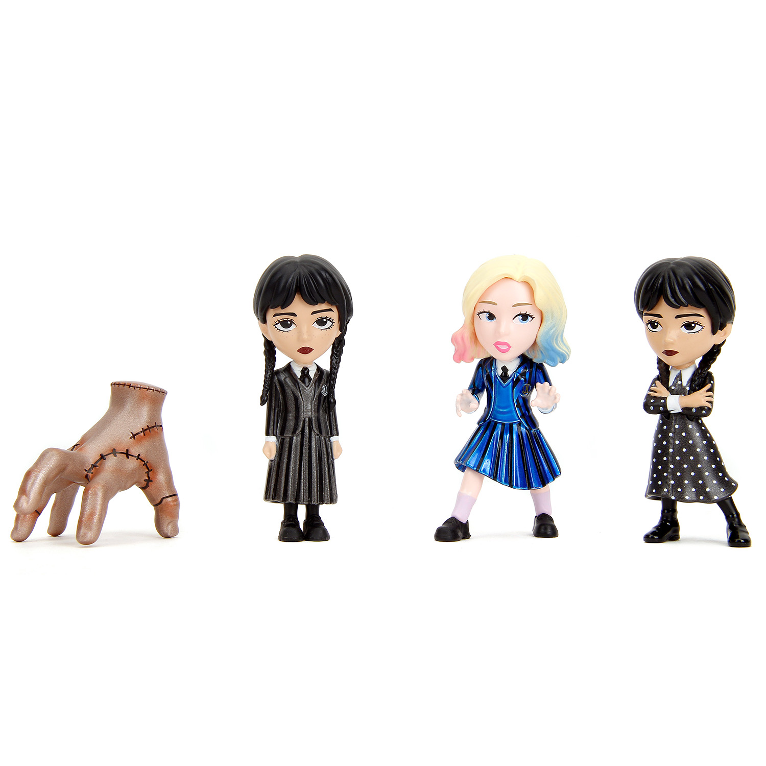 Фигурка Jada Toys Wednesday 4штуки Уэнсдэй - фото 2