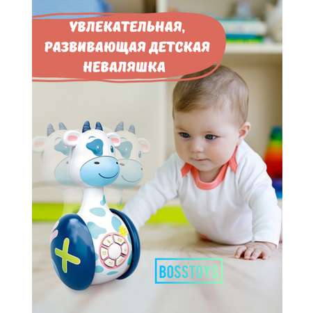 Игрушка BOSSTOYS Говорящая коровка