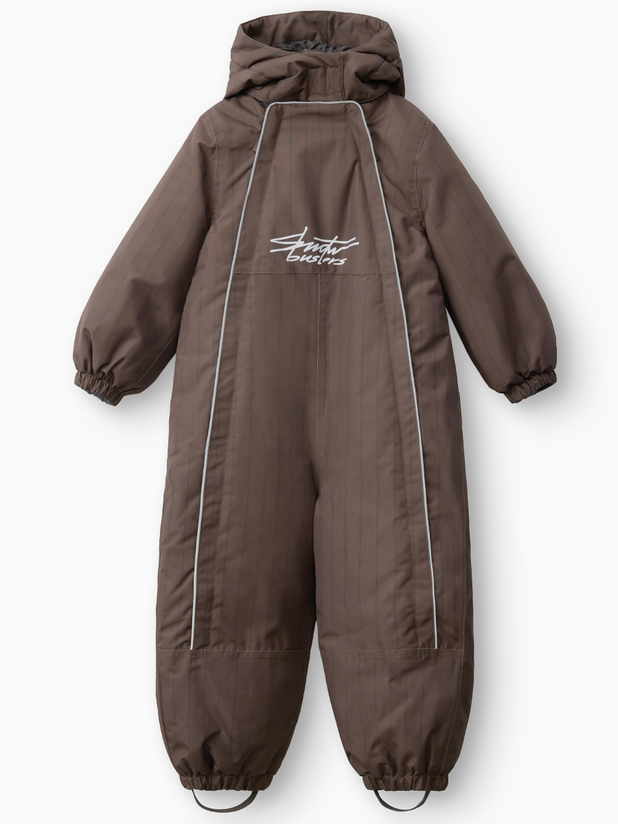 Комбинезон Happy Baby 89114-1_chocolate(striped) - фото 1