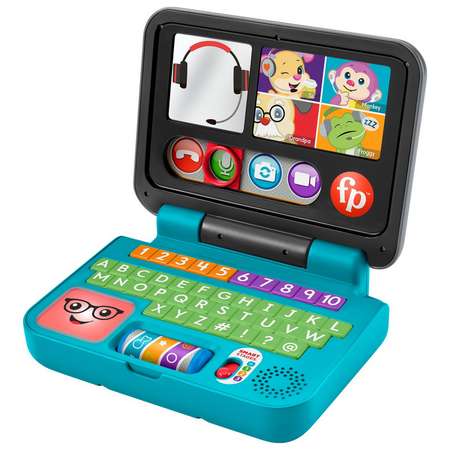 Игрушка Fisher Price Смейся и учись Ноутбук для малыша HHH06
