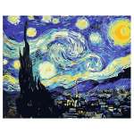 Картина по номерам Русская живопись Звездная ночь
