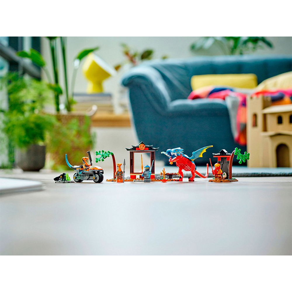 Конструктор LEGO NINJAGO Ниндзя Храм Дракона блочный - фото 10