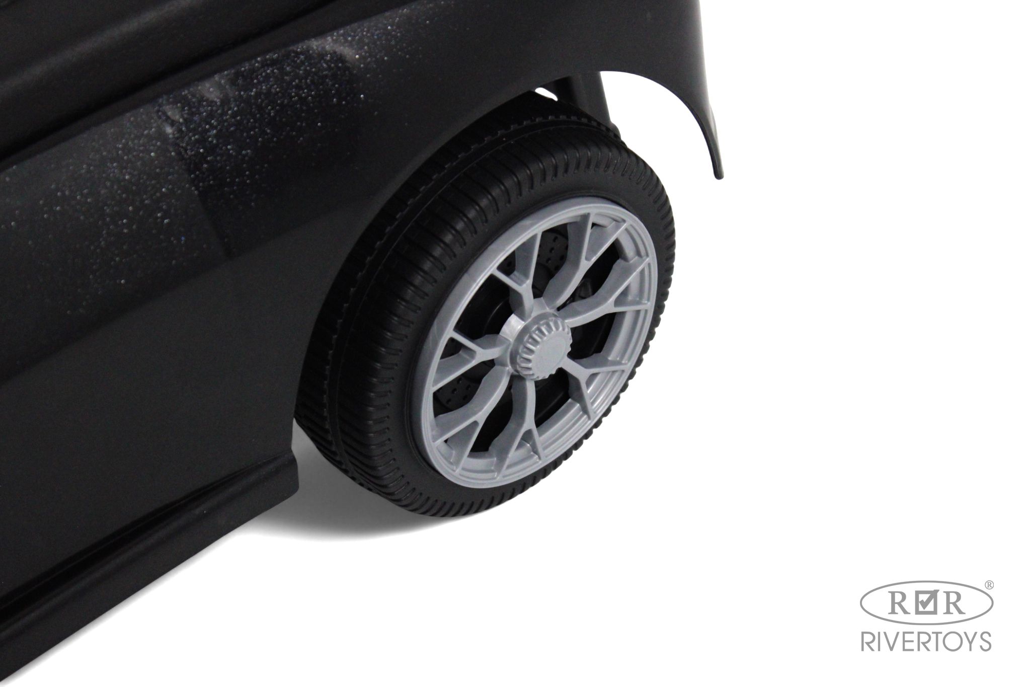 Каталка RIVERTOYS Z004ZZ-T-BLACK черный - фото 5