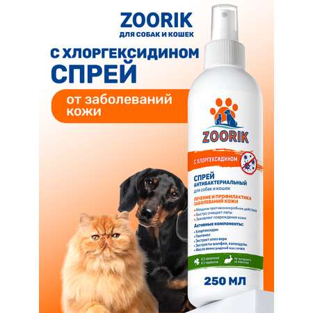 Спрей для лап ZOORIK антибактериальный 250 мл