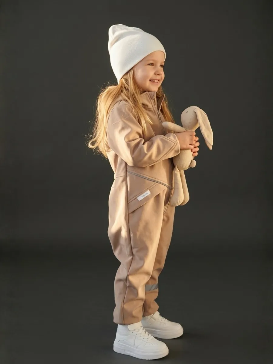 Комбинезон Minilik КОМБЕЗ.Софт.Беж - фото 2