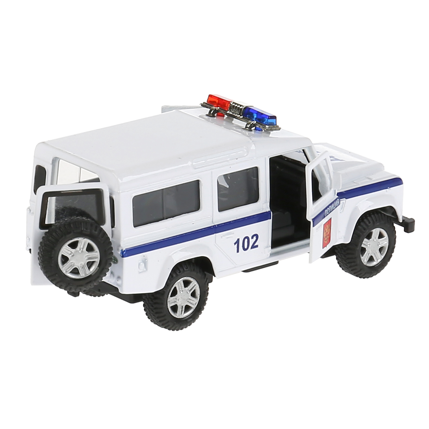 Полицейская машина Технопарк Land Rover 297512 - фото 5