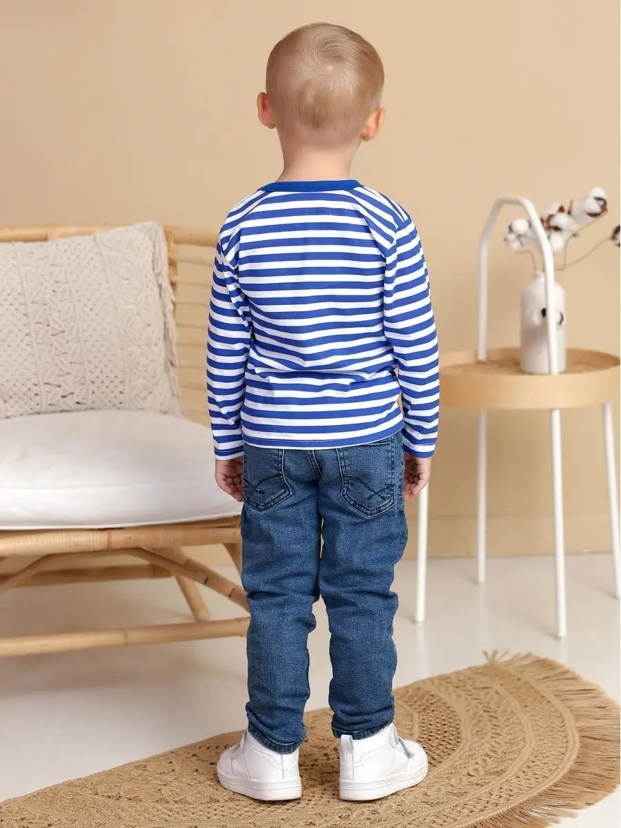 Лонгслив Babycollection lng001/sph/k1/003/p1*uсиний белый - фото 6