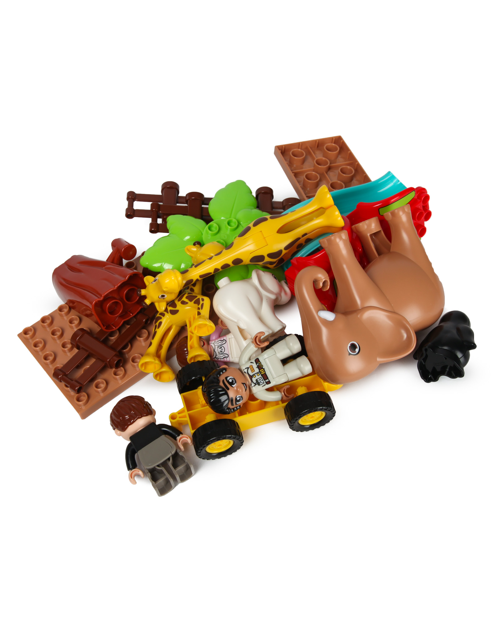 Конструктор QMAN Чудо-зоопарк 51 дет. - фото 9