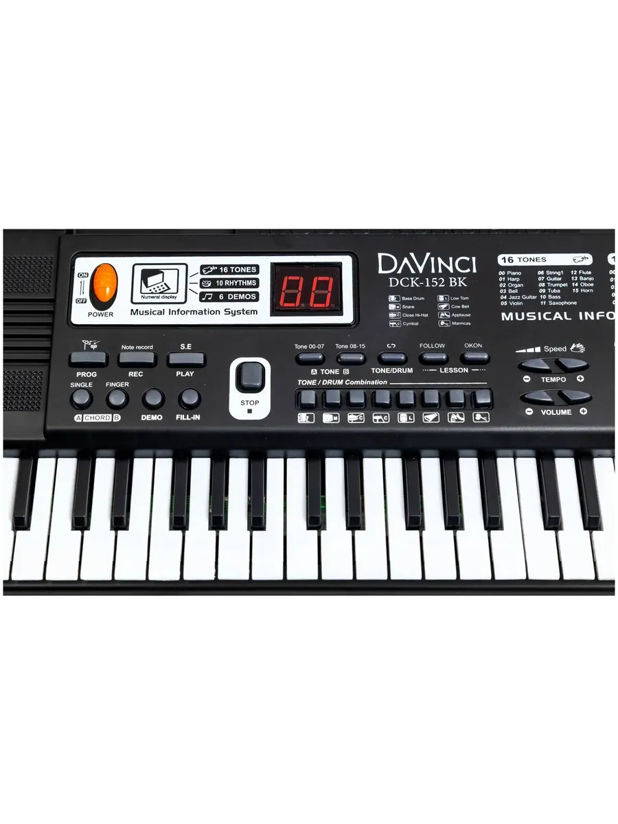 Игрушка музыкальная DaVinci синтезатор - фото 5