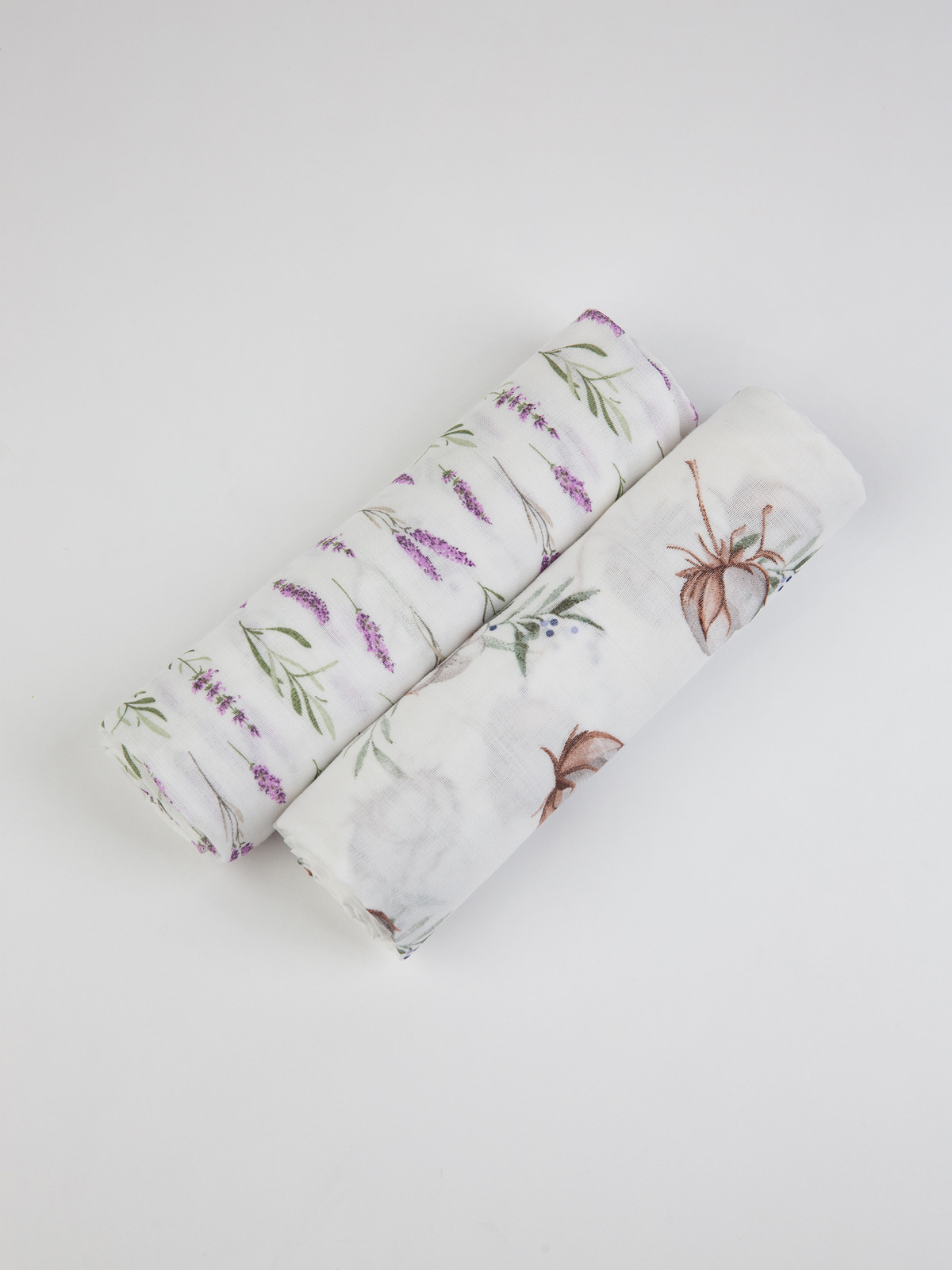 Пелёнка inlovery муслин 130x90 см 2 шт. - фото 11