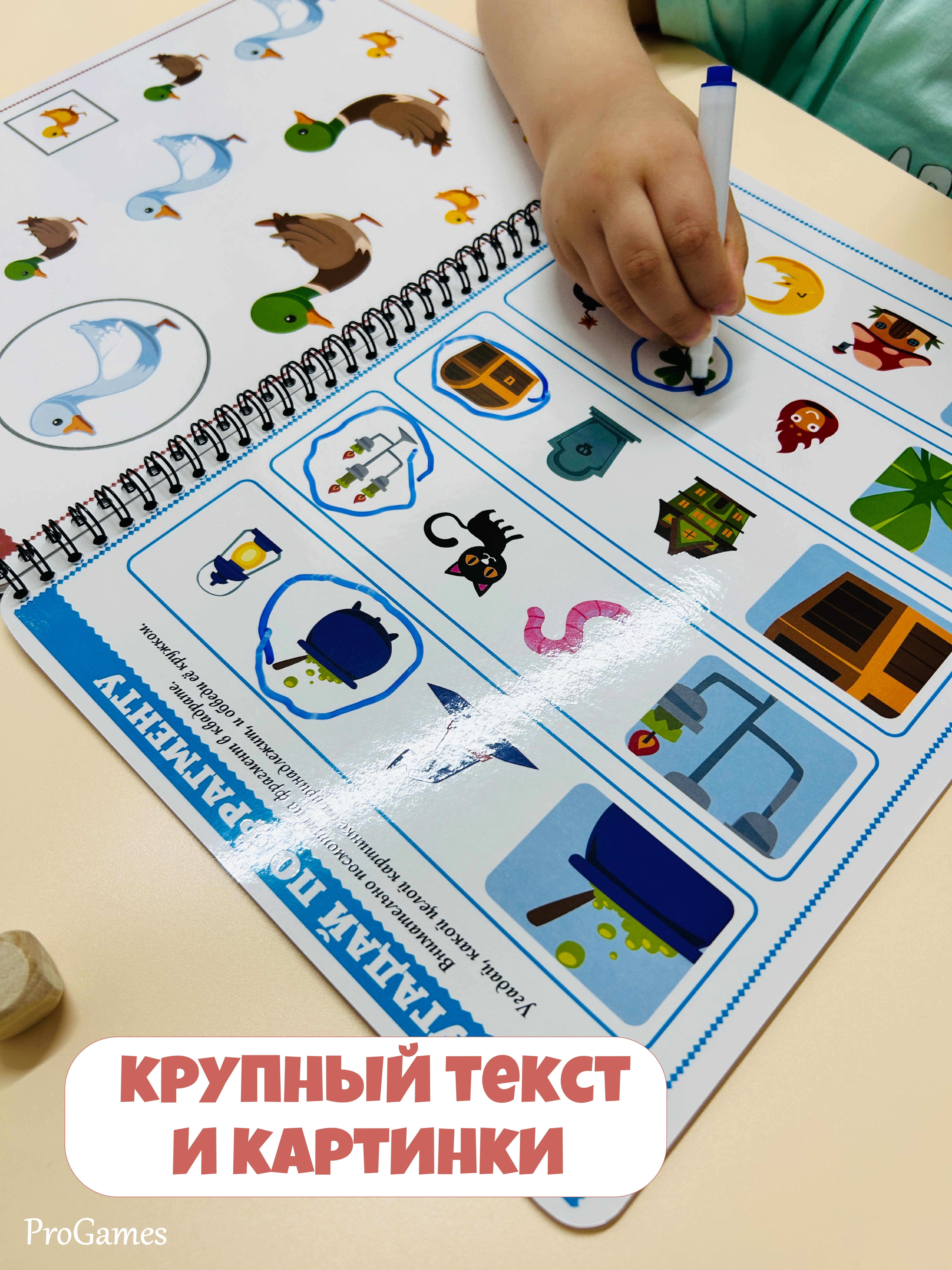 Настольная игра ProGames Пиши и стирай 3-4 года - фото 11