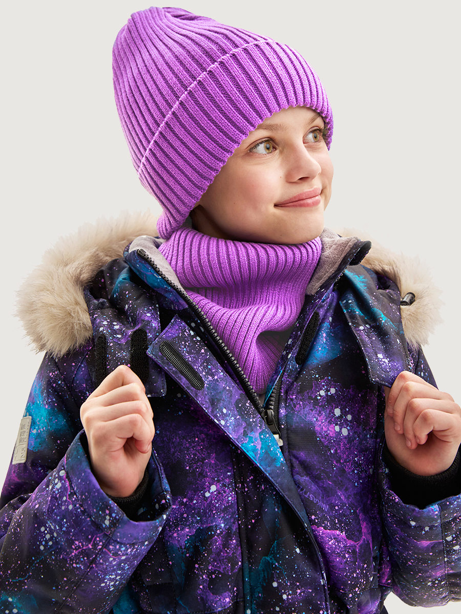 Пальто NIKASTYLE 6з4825 цикламен - фото 6