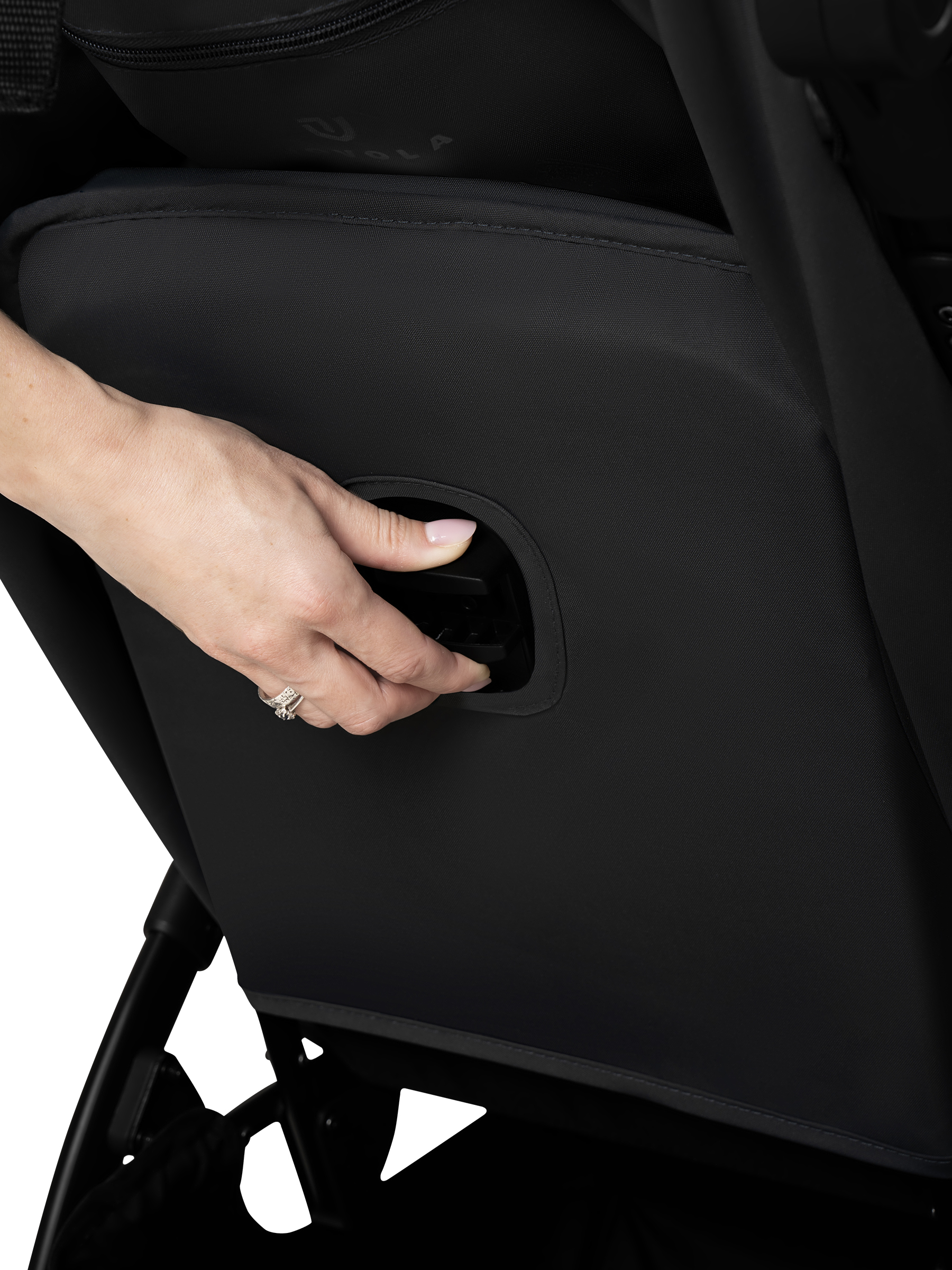 Коляска прогулочная JOVOLA SELENA 2026 темно-беж.-серый - фото 36