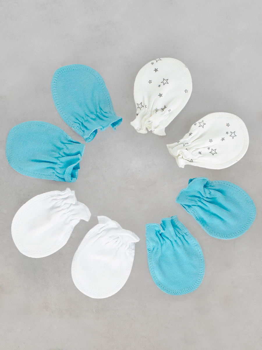 Рукавички 4 пары TataBaby 0973200504-0973200504-0973202701-0973200509 - фото 1