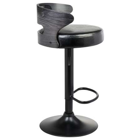 Стул барный DOBRIN FRED BLACK