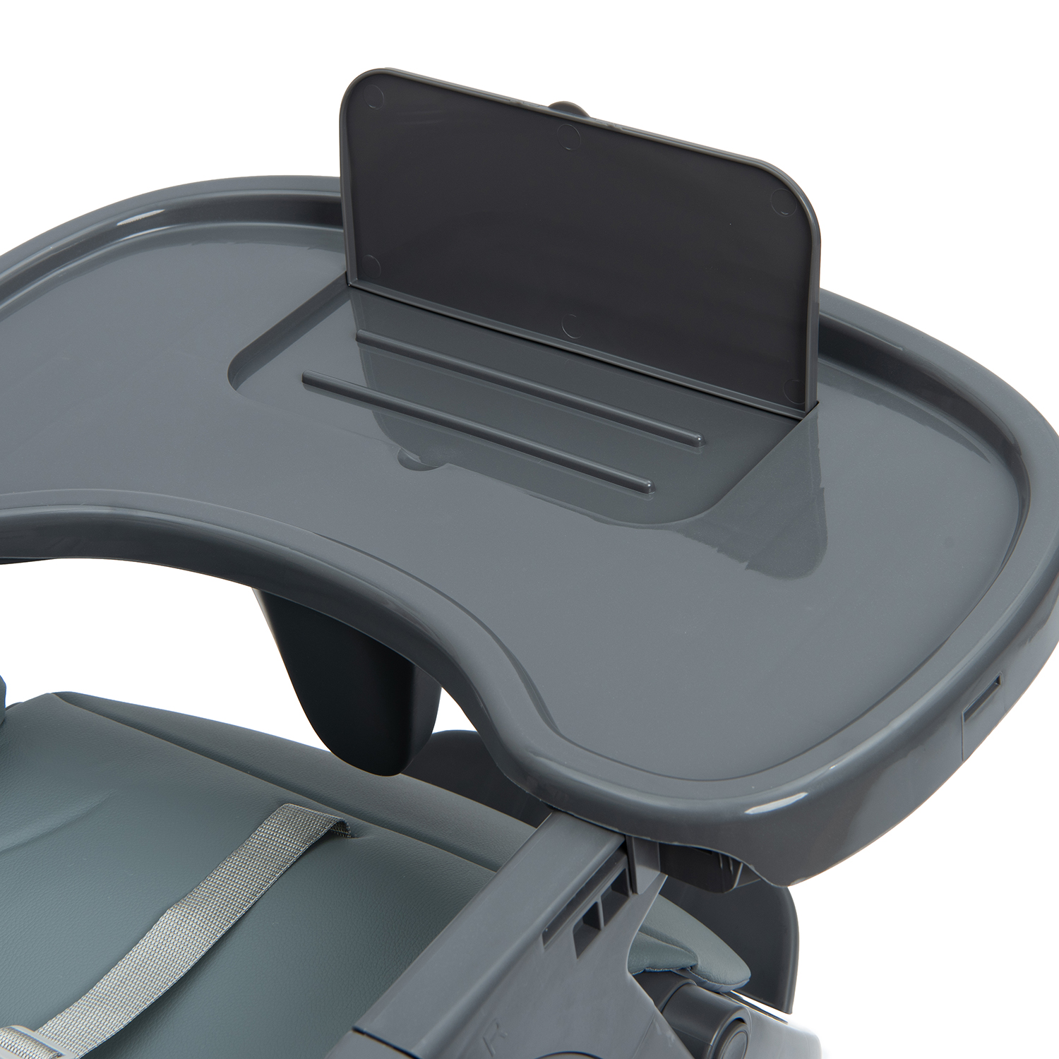 Стульчик для кормления BabyGo Sweet Meals серый - фото 17