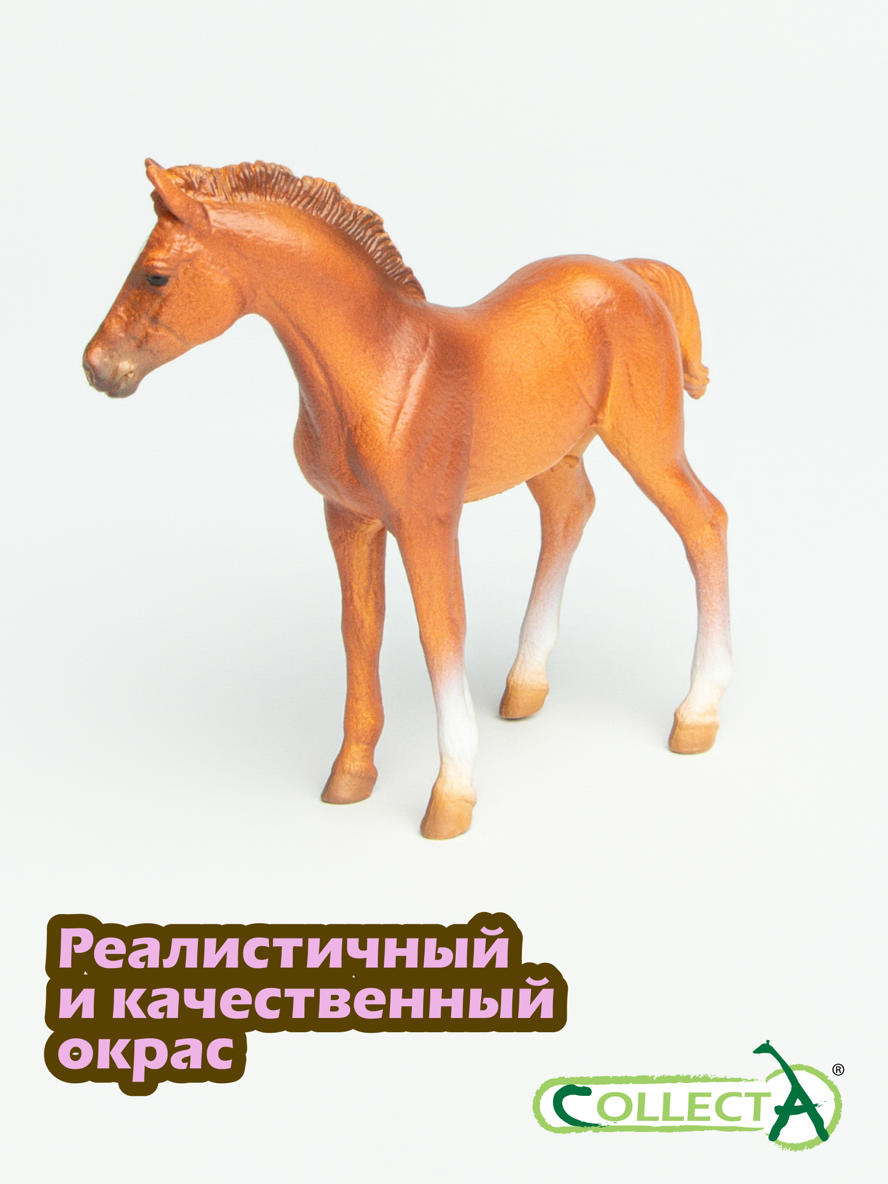 Фигурка Collecta Жеребец чистокровный - фото 4
