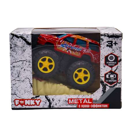 Внедорожник Funky Toys Jeep красный