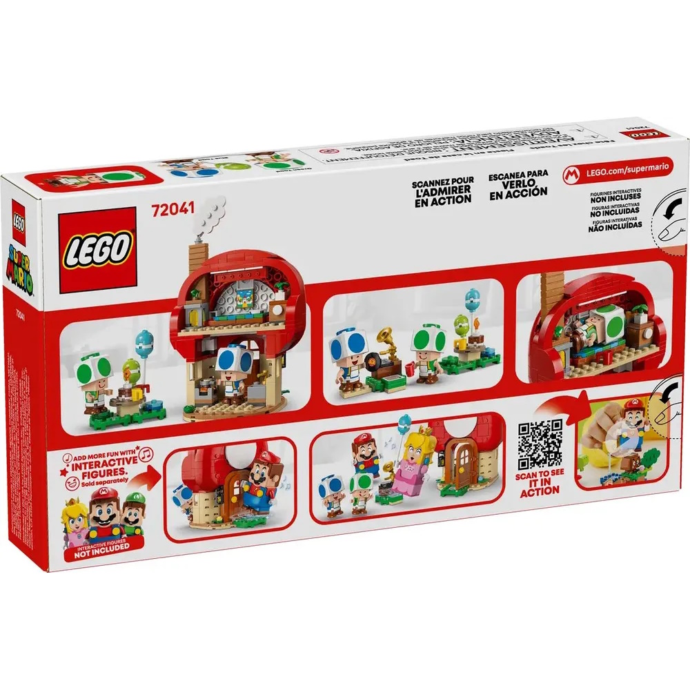 Конструктор LEGO Super Mario Вечеринка в доме Тоада 276 дет. - фото 7